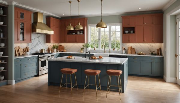 Quelle couleur tendance choisir pour dynamiser sa cuisine ici